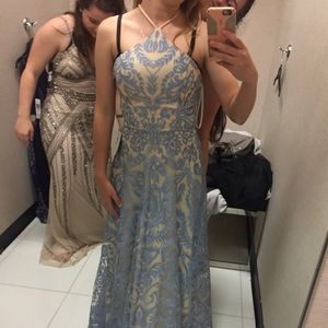 Blue Prom Dress